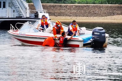 牡丹江举行水上搜救综合演练 无人机和救援机器人齐出动